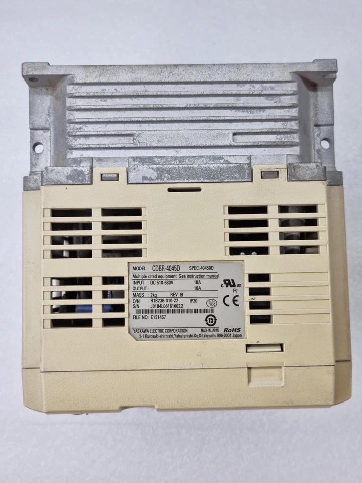 Yaskawa CDBR-4045D Dynamic Brake Unit 400V 45 kW Inverter Brake Module